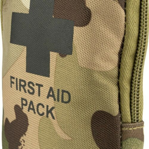 WEB-TEX ARMY SMALL FIRST AID KIT SURVIVAL DRESSING BANDAGE SCISSORS PINS MTP