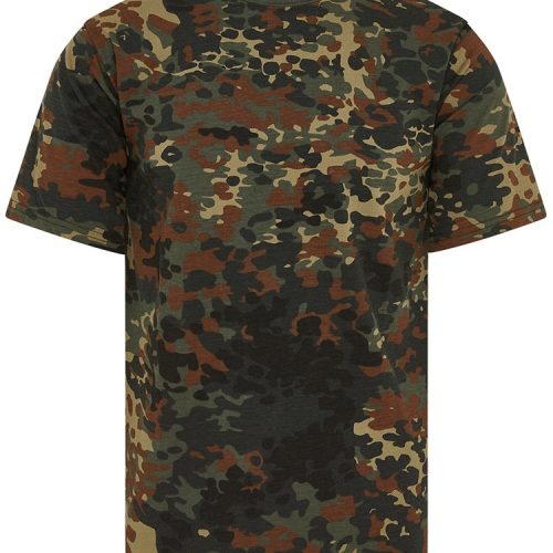 MENS ARMY T-SHIRT S-3XL FLECKTARN CAMOUFLAGE German Bundeswehr Camo