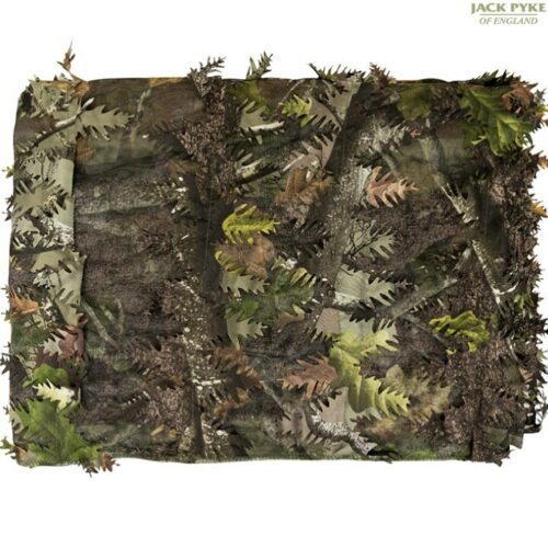 JACK PYKE LLCS 3D HIDE NET 4m x 1.5m CONCEALMENT SHOOTING HUNTING NETTING