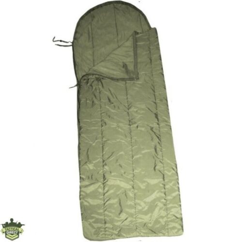 BRITISH ARMY JUNGLE SLEEPING BAG 190cm WARM WEATHER USE CAMPING Issued Surplus