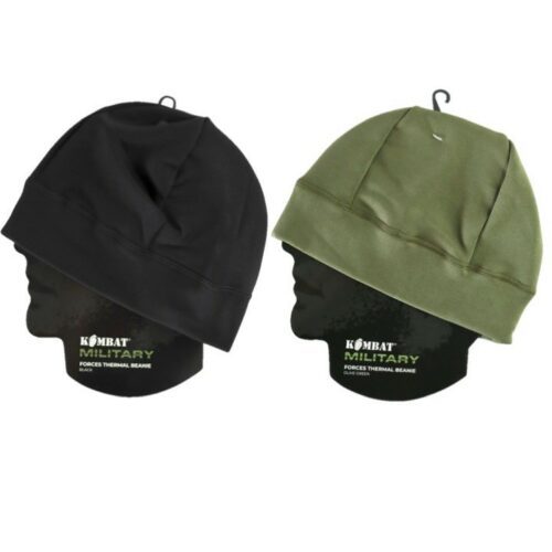 Forces Thermal Tactical Beanie Mens Fleece Lined Hat Hiking Workwear Headwear