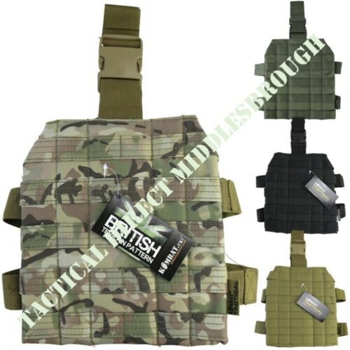 MOLLE DROP LEG PLATFORM TACTICAL UTILITY HOLDER POUCH ARMY AIRSOFT PAINTBALLING