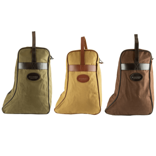 JACK PYKE CANVAS BOOT BAG ZIPPED POUCH BOOTS FOOTWEAR WELLIES HOLDER HUNTING