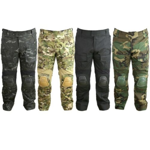 ARMY SPECIAL OPS TROUSERS GEN 2 MENS BUILT IN KNEE PADS WORKWEAR MTP BTP CAMO