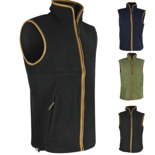Kids Country Fleece Gilet 3-12 YRS Boys Girls Hunting Beating Farm Body Warmer