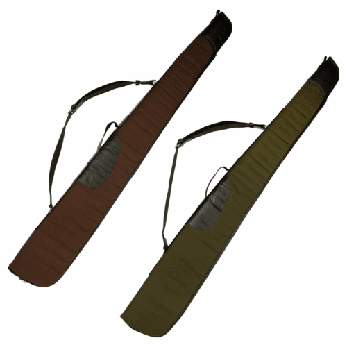 JACK PYKE CANVAS SHOTGUN SLIP 140cm LEATHER STRAPS GUN BAG SHOOTING HUNTING