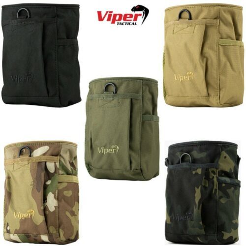 VIPER TACTICAL ELITE DUMP BAG MOLLE MAGAZINE DROP POUCH USED MAG MILITARY