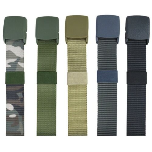 Tactical Elite Belt Mens 30" - 48" ABS Buckle Police Security 40mm Combat Waist