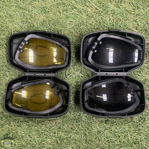 BRITISH ARMY DARK LENS & YELLOW LENS FOR ESS GOGGLES Military ISSUED SURPLUS B4