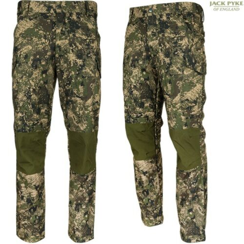 JACK PYKE SOFTSHELL TROUSERS MENS S-3XL SOFT SHELL HUNTING ARMY DIGICAM CAMO