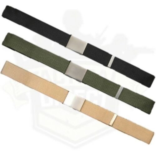 MILITARY STYLE TACTICAL CLASP BELT EXTREMELY TOUGH GREEN BLACK MENS ARMY POLICE