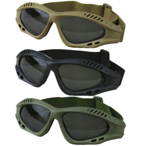 SPECIAL OPS GLASSES TINTED TACTICAL SPORTS PADDED GOGGLES PAINTBALLING AIRSOFT