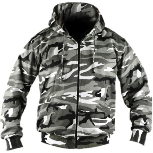 MENS STRETCHY THERMAL LINED BOB BEANIE HAT INSULATED GREEN BLACK ARMY HEADWEAR