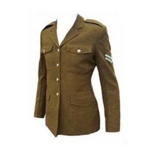 British Army No2 Dress Uniform Khaki Jacket ALL SIZES Surplus FANCY DRESS