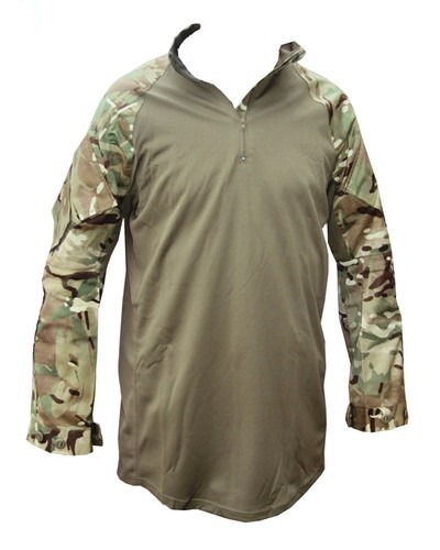 BRITISH ARMY MTP GREEN UBAC LONG SLEEVE UNDER ARMOUR SHIRT WARM WEATHER SURPLUS