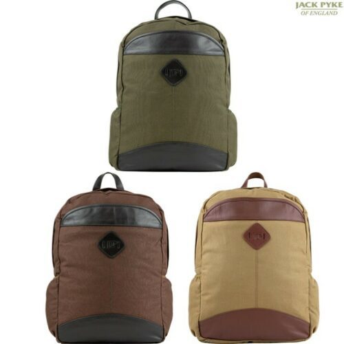 JACK PYKE CANVAS FIELD PACK RUCKSACK KIT BAG MENS HUNTING FISHING BACKPACK