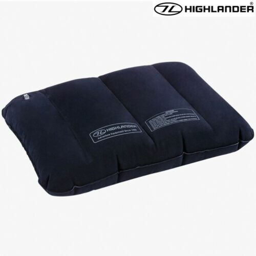 HIGHLANDER Deluxe Sleepeze Air Pillow Inflatable Wild Camping ARMY SLEEPING