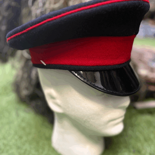 British Army Peak Cap Hat 55cm No1 No2 Dress Uniform ISSUED SURPLUS BRAND NEW