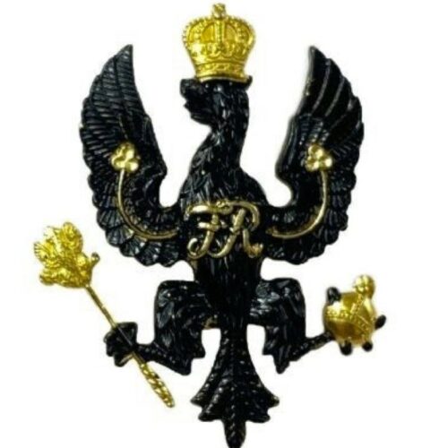 Kings Royal Hussars Black Beret Cap Badge British Army Issued Military Insignia
