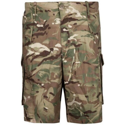 BRAND NEW BRITISH ARMY PCS Shorts SURPLUS MTP Camouflage Military Cadet Size