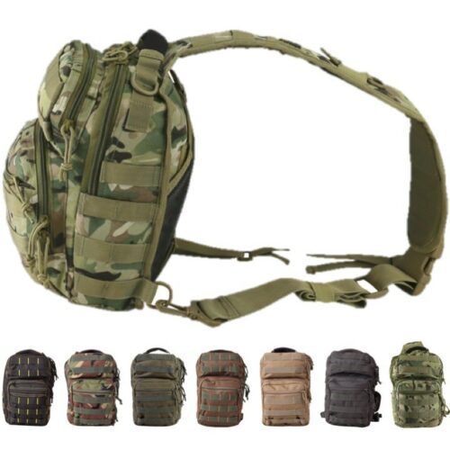 MINI MOLLE SHOULDER PACK 10 LITRE TRAVEL BAG TACTICAL PISTOL HOLDER ARMY WALLET