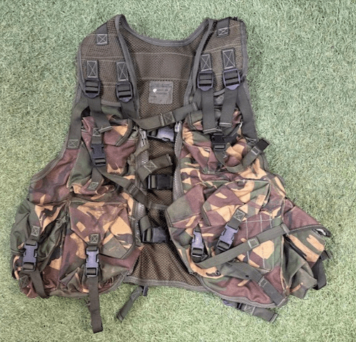 BRITISH ARMY Mans General Purpose Ops Waistcoat Webbing Vest DPM Camo Cadet (B8)