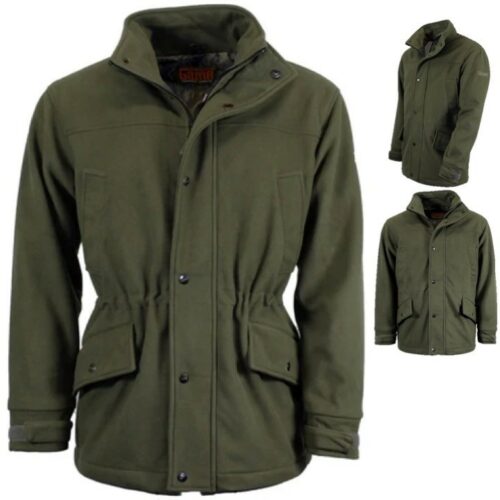 GAME Trekker Jacket Mens S-2XL Waterproof Breathable Oliver Green Hunting Smock