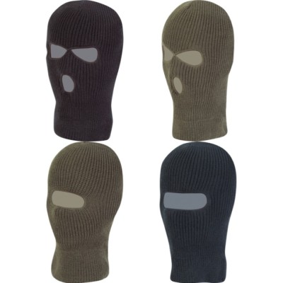 MENS BALACLAVA SAS STYLE WINTER HEADWEAR ARMY FACE DISGUISE HEADWEAR GREEN BLACK