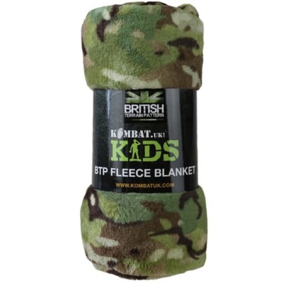 KIDS ARMY BTP CAMOUFLAGE BLANKET SUPER SOFT FLEECE CAMO BOYS GIRLS BEDROOM