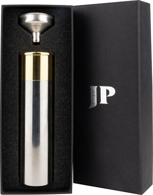 JACK PYKE CARTRIDGE 80ml HIP FLASK & FUNNEL MENS COUNTRYMAN GIFT HUNTING BEATING