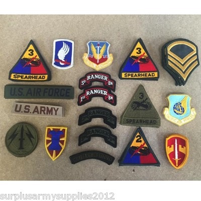 BRAND NEW US ARMY CLOTH BADGE USA AIRFORCE AMERICAN MILITARY COLLECTABLES