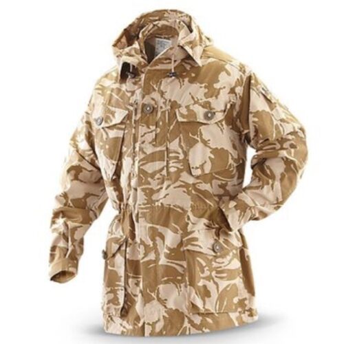 BRITISH ARMY Desert Camo SMOCK 95 STYLE WINDPROOF COMBAT JACKET Genuine Surplus
