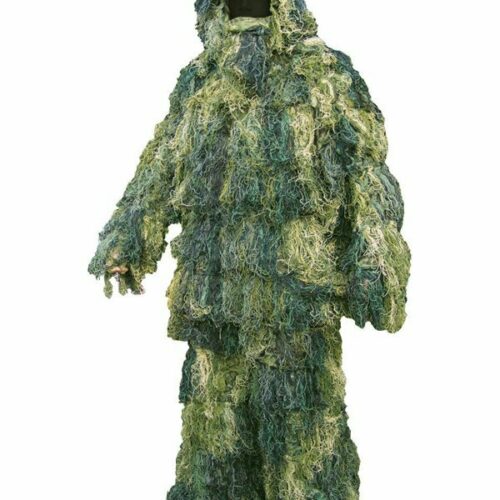 MENS ARMY SAS SNIPER GHILLIE SUIT JACKET TROUSERS HAT RIFLE WRAP CONCEALMENT