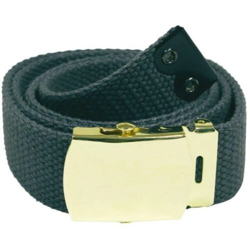 British RAF Blue Grey Trouser Belt Roll Buckle Adjustable Size ROYAL AIR FORCE