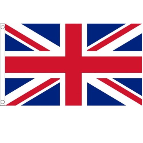 LARGE UNION JACK FABRIC FLAG METAL EYELETS 8X5ft 5x3ft 3x2ft UK GREAT BRITAIN