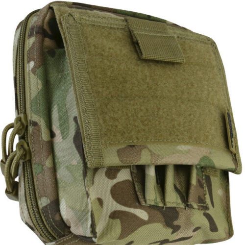 Army Spec Ops Map Case POUCH WATERPROOF COVER BTP CAMO HOLDER HIKING TACTICAL
