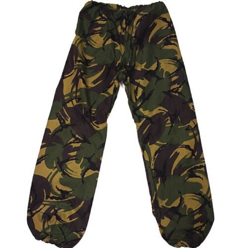 British Army Goretex Trousers Cadet Boys Size Issued Waterproof Surplus DPM Camo