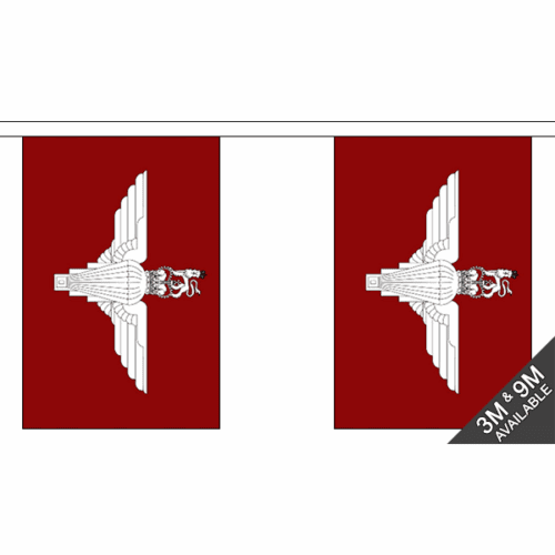 British Army Parachute Regt BUNTING 3m 9m Para Regiment Military Decor