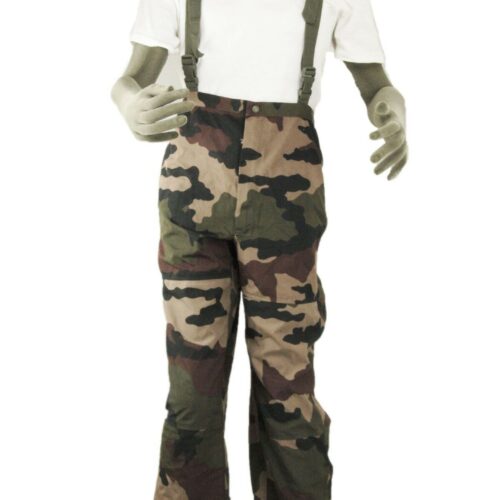 French Military GORETEX TROUSERS WATERPROOF Army LIGHTWEIGHT BIB BRACE FISHING