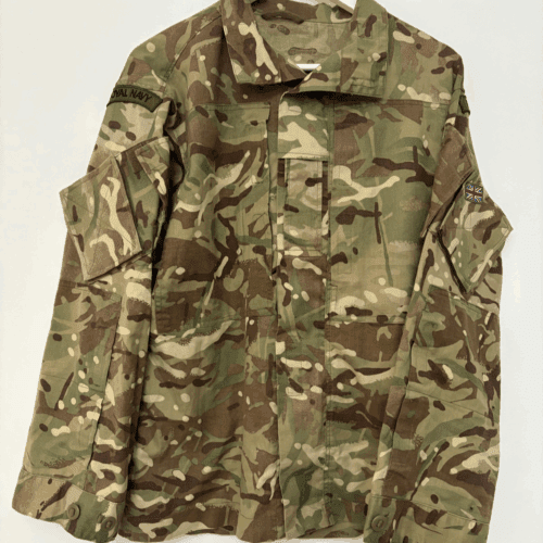 British Royal Navy Combat Jacket Warm Weather Shirt 170/88 MTP Camo Army (1D)