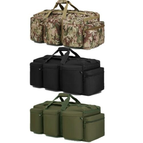 British Army Style Holdall 100 Litre Cadet Camp Travel Bag Deployment 100L Camo