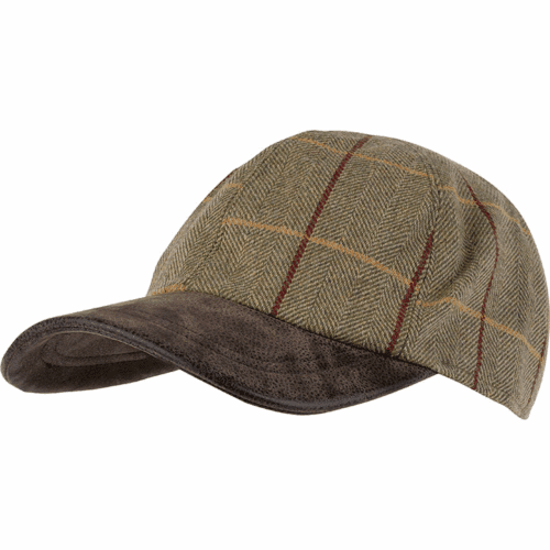 JACK PYKE WOOL BLEND TWEED BASEBALL HAT MENS HUNTING CAP SHOOTING HEADWEAR