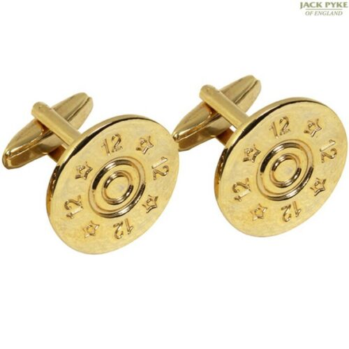 JACK PYKE CARTRIDGE CUFFLINKS MENS SUIT GIFT SHOOTING HUNTING CLAY RIFLE