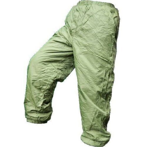 BRITISH ARMY THERMAL TROUSERS REVERSIBLE LIGHTWEIGHT FULL ZIP LEG Issued Surplus
