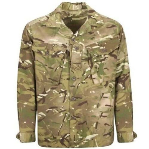 British Army Barrack Shirt MTP Camo PCS Lightweight Jacket Surplus Cadet Uniform