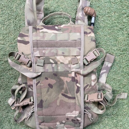 BRITISH ARMY 3L Rider Hydration Pack MTP Camo Camouflage Military Issued Surplus