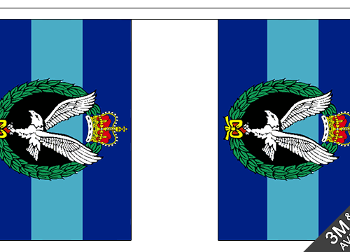 British Army Air Corps BUNTING 3m 9m AAC Military Decor Flags