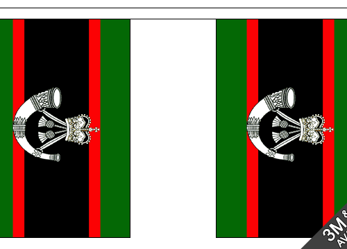 British Army The Rifles Regiment BUNTING 3m 9m Military Decor Flag
