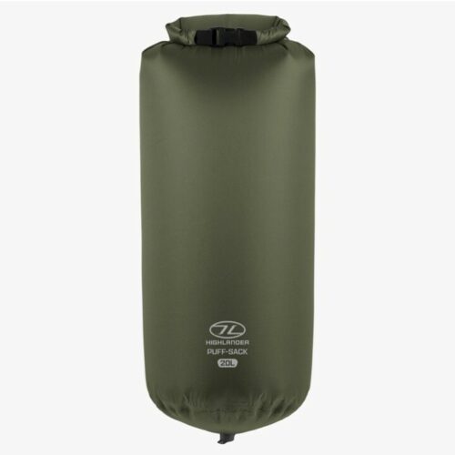 Highlander Puff Sack Inflation Drybag 20L Drysack Waterproof Bag Liner Hiking