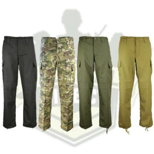 Combat Trouser US Army Military M65 Style Camo Cargo Ripstop Work Pants